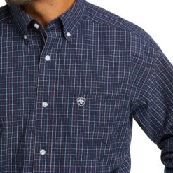 Ariat® Men's Pino Classic Long Sleeve Old Navy Shirt 10037051 -Ariat Shop F21 MNS WEST 10037051 detail01 1a1fa826 409c 402b ba38 630beffe0a7f