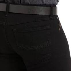Ariat® Men's M7 Slim Legacy Straight Black Jeans 10037890 -Ariat Shop F21 WEST MNS 10037890 detail03