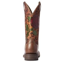 Ariat Ladies Circuit Rosa Cedar & Leopard Print Boots 10038278 -Ariat Shop F21 WMS WEST 10038278 heel