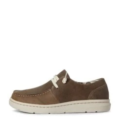 Ariat Ladies Hilo Brown Bomber Lace Up Shoes 10038484 -Ariat Shop F21 WMS WEST 10038484 side