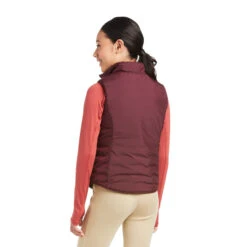 Ariat Girls Emma Reversible Navy Floral Horse Insulated Vest 10037631 -Ariat Shop F21 YTH ENGL 10037631 detail03