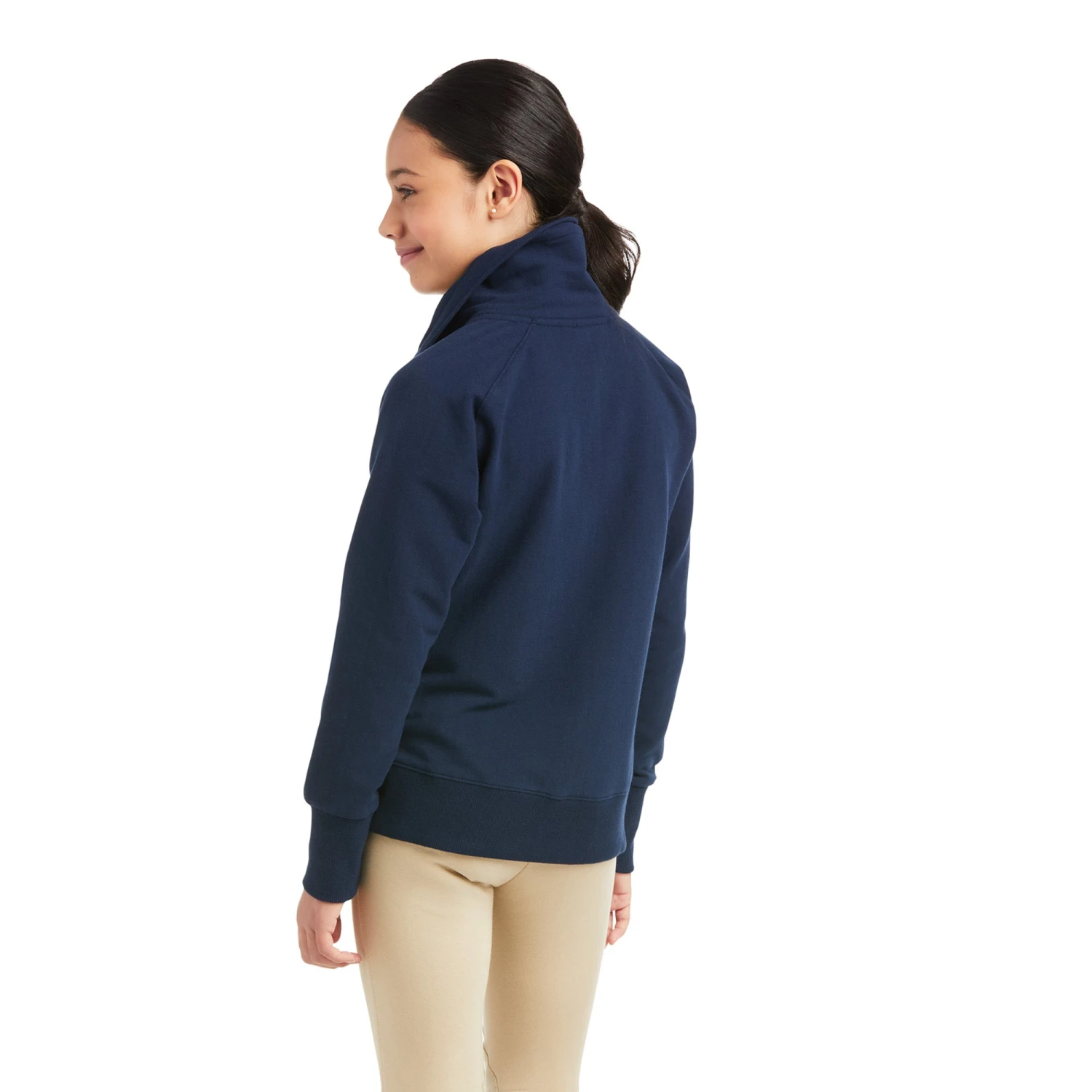 Ariat® Children's Team Logo Navy Sweatshirt 10037723 2 Ariat® Children's Team Logo Navy Sweatshirt 10037723 - Image 2