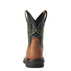 Ariat Youth Boys WorkHog XT Tumbled Bark & Dark Forest Boots 10035884 -Ariat Shop F21 YTH WEST 10035884 heel