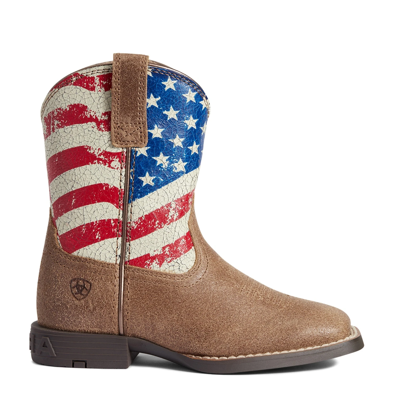 Ariat Children's American Flag Stars &Stripes Leather Boots 10038375 4 Ariat Children's American Flag Stars &Stripes Leather Boots 10038375 - Image 4