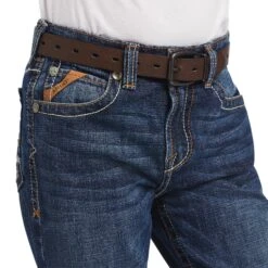 Ariat® Youth Boy's B4 Ramos Relaxed Tourismo Bootcut Jeans 10041090 -Ariat Shop F22 BYS WEST 10041090 detail01