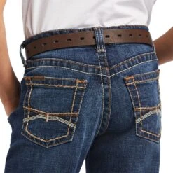 Ariat® Youth Boy's B4 Ramos Relaxed Tourismo Bootcut Jeans 10041090 -Ariat Shop F22 BYS WEST 10041090 detail02