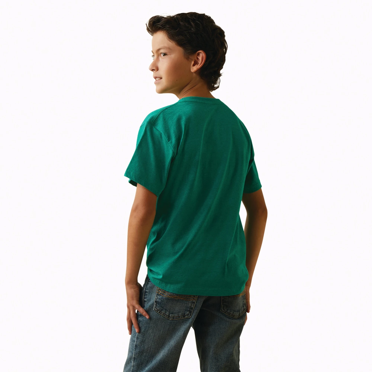 Ariat® Youth Boy's Viva Mexico Independent Green T-Shirt 10043064 2 Ariat® Youth Boy's Viva Mexico Independent Green T-Shirt 10043064 - Image 2