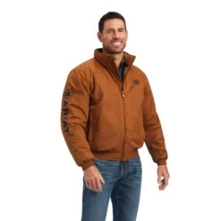 Ariat® Men's Chestnut Team Logo Insulated Concealed Carry Jacket 10041545