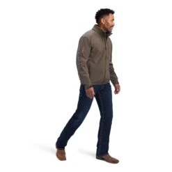 Ariat® Men's Logo 2.0 Banyan Bark Softshell Jacket 10041614 -Ariat Shop F22 MNS WEST 10041614 full