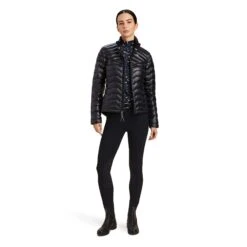 Ariat® Ladies IR Black Ideal Down Jacket 10041382 -Ariat Shop F22 WMS ENGL 10041382 full