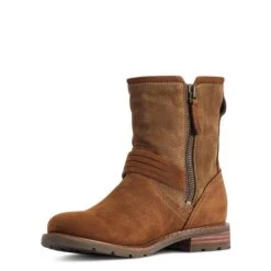 Ariat® Ladies Savannah Waterproof Roasted Toffee Country Boot 10042452 12 Ariat® Ladies Savannah Waterproof Roasted Toffee Country Boot 10042452 -Ariat Shop F22 WMS ENGL 10042452 medial