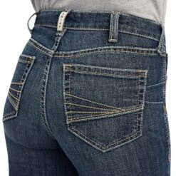 Ariat® Ladies R.E.A.L™ High Rise Zinnia Extreme Flare Jeans 10041113 8 Ariat® Ladies R.E.A.L™ High Rise Zinnia Extreme Flare Jeans 10041113 -Ariat Shop F22 WMS WEST 10041113 detail01