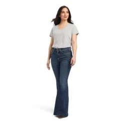 Ariat® Ladies R.E.A.L™ High Rise Zinnia Extreme Flare Jeans 10041113 11 Ariat® Ladies R.E.A.L™ High Rise Zinnia Extreme Flare Jeans 10041113 -Ariat Shop F22 WMS WEST 10041113 full