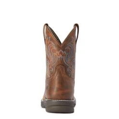 Ariat® Ladies Anthem Round Toe Copper Kettle Shorties 10042422 -Ariat Shop F22 WMS WEST 10042422 heel