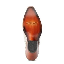 Ariat® Ladies Dixon Bright Lights White Western Booties 10042453 8 Ariat® Ladies Dixon Bright Lights White Western Booties 10042453 -Ariat Shop F22 WMS WEST 10042453 sole