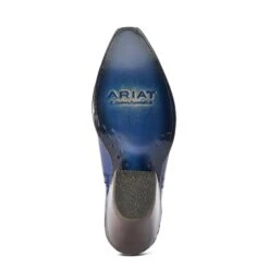 Ariat® Ladies Dixon Sin City Blue Western Booties 10042457 7 Ariat® Ladies Dixon Sin City Blue Western Booties 10042457 -Ariat Shop F22 WMS WEST 10042457 sole