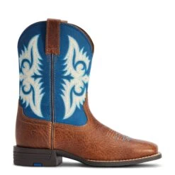 Ariat Children's Lonestar Red Dirt Road & Blue Waves Square Toe Boots 10042597 -Ariat Shop F22 YTH WEST 10042597 side14