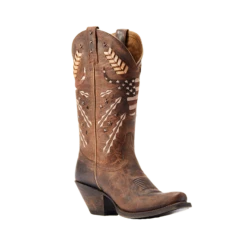 Ariat® Ladies Circuit Americana Rhino Tan Western Boots 10044435