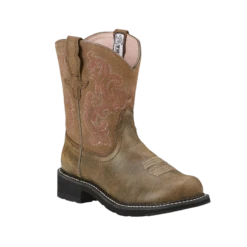 Ariat® Ladies Fatbaby® IIBrown Bomber Western Booties 10004730