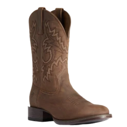 Ariat Men's Stockman Ultra Talon Tan Round Toe Boots 10038367