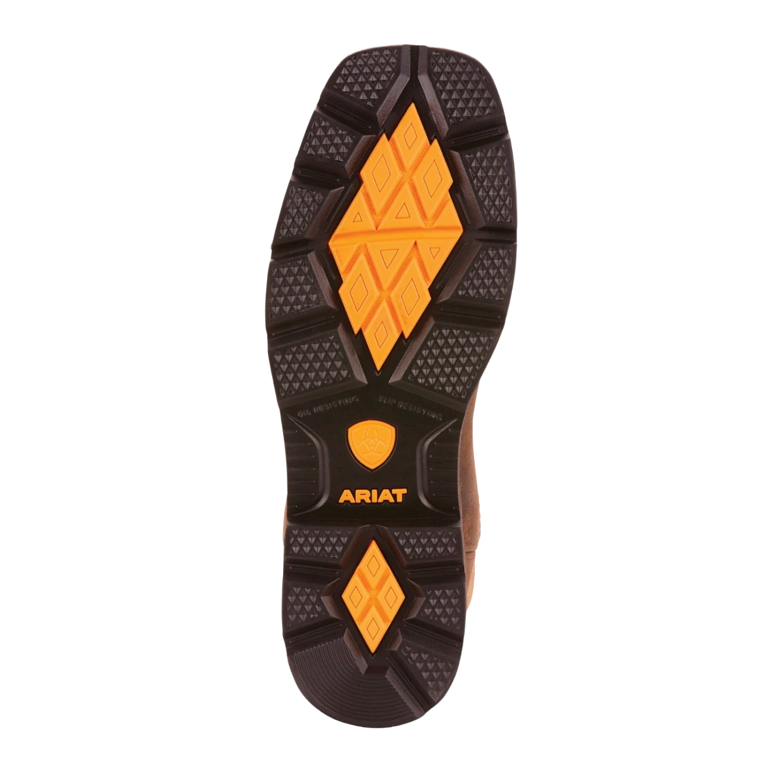 Ariat® Men's Groundbreaker H20 Square Toe Brown Work Boots 10024984 2 Ariat® Men's Groundbreaker H20 Square Toe Brown Work Boots 10024984 - Image 2