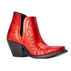 Ariat® Ladies Dixon Queen Of Hearts Print Western Booties 10042455