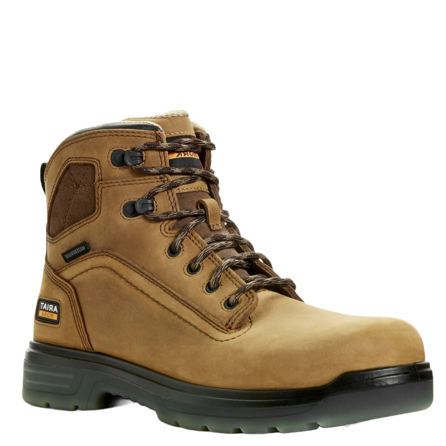 Ariat Men's Turbo 6 Inch Aged Bark Waterproof Round Toe Boots 10032608 1 Ariat Men's Turbo 6 Inch Aged Bark Waterproof Round Toe Boots 10032608