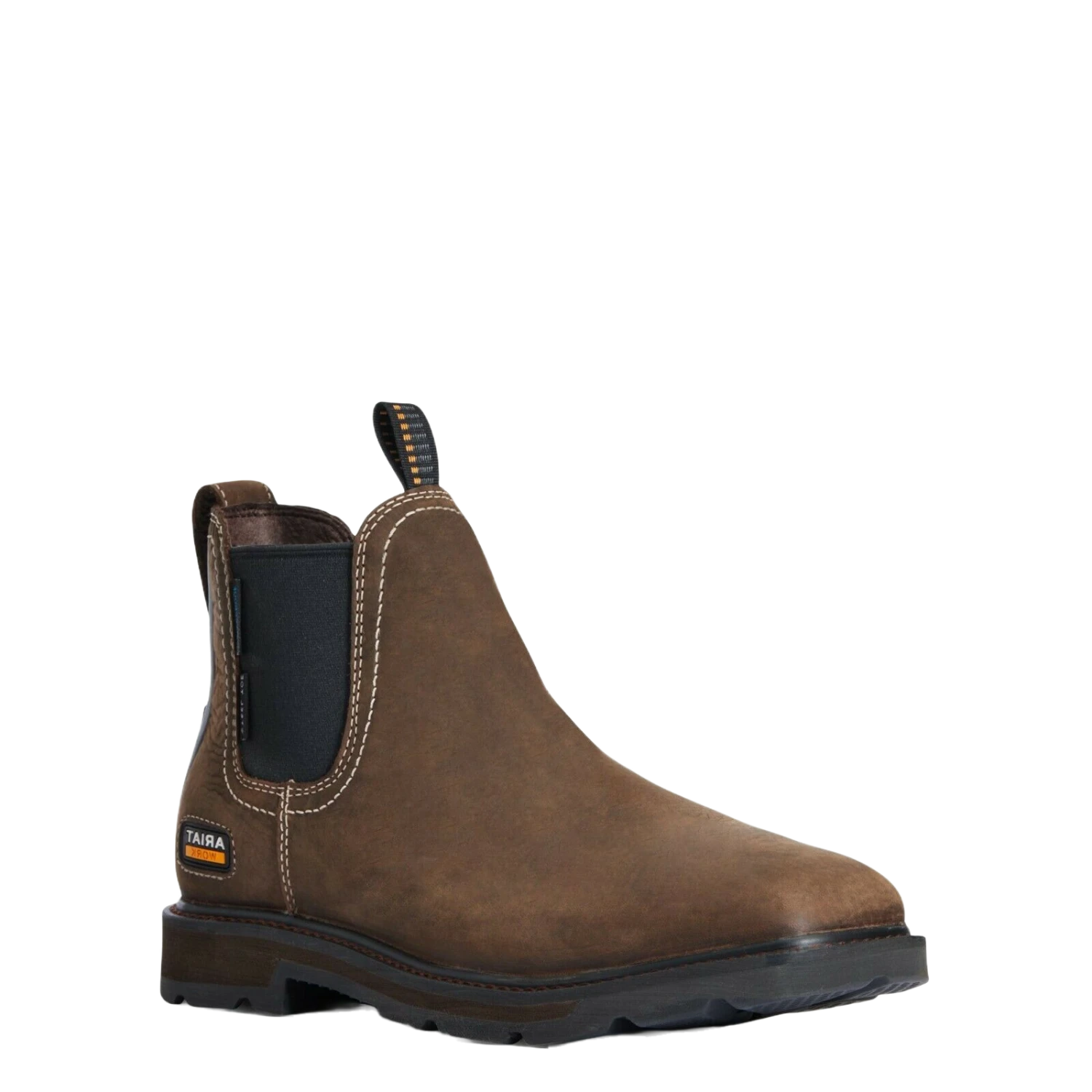 Ariat® Men's Brown Groundbreaker Chelsea Steel Toe Work Boots 10034148 1 Ariat® Men's Brown Groundbreaker Chelsea Steel Toe Work Boots 10034148