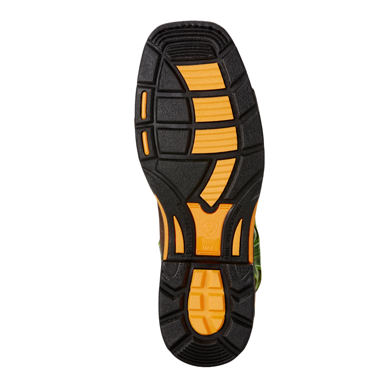 Ariat® Men's WorkHog Wide Square Toe Brown & Green Work Boots 10020083 2 Ariat® Men's WorkHog Wide Square Toe Brown & Green Work Boots 10020083 - Image 2