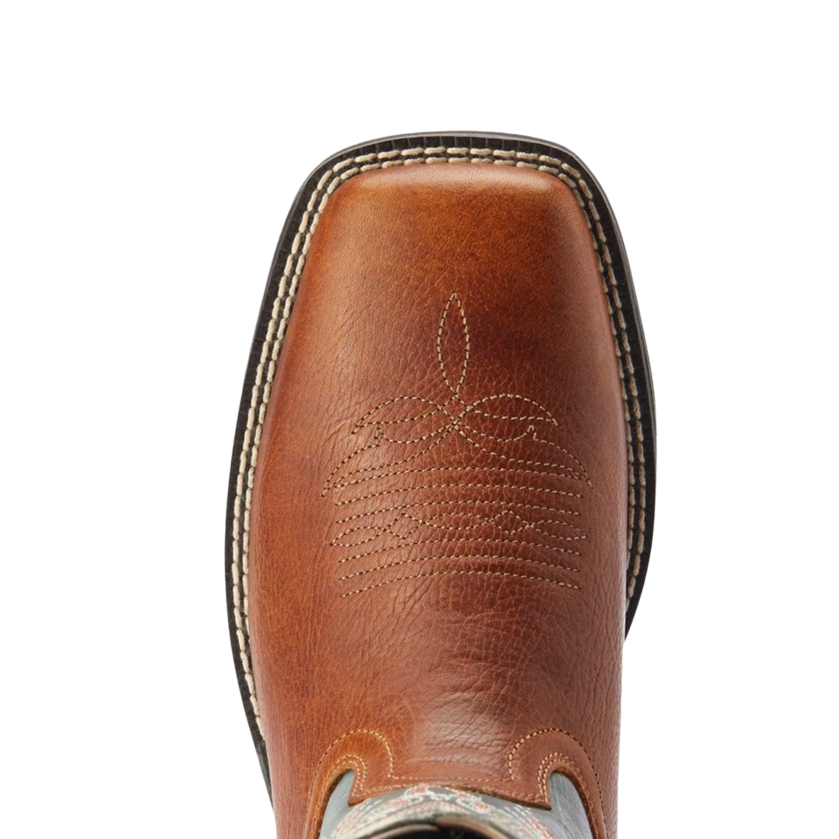 Ariat® Ladies Delilah Spiced Cider & Teal River Boots 10042420 2 Ariat® Ladies Delilah Spiced Cider & Teal River Boots 10042420 - Image 2