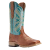 Ariat® Ladies Odessa Almond Roca & Metallic Turqueza Boots 10042387
