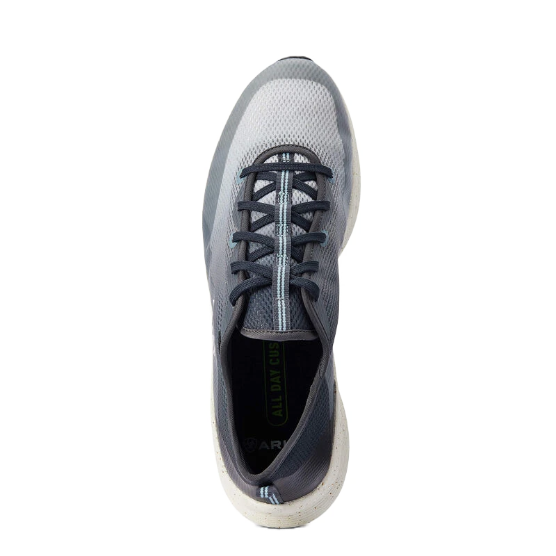 Ariat Men's Shift Runner Smokey Grey Lace Up Sneakers 10042570 3 Ariat Men's Shift Runner Smokey Grey Lace Up Sneakers 10042570 - Image 3