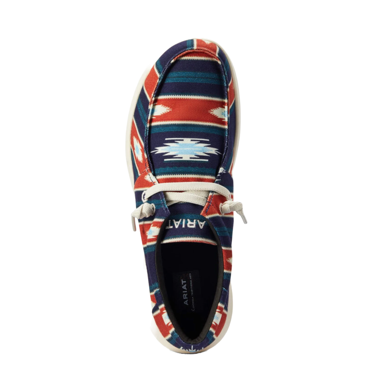 Ariat® Men's Hilo Flex Chimayo Cristo Navy Slip On Shoes 10042581 2 Ariat® Men's Hilo Flex Chimayo Cristo Navy Slip On Shoes 10042581 - Image 2