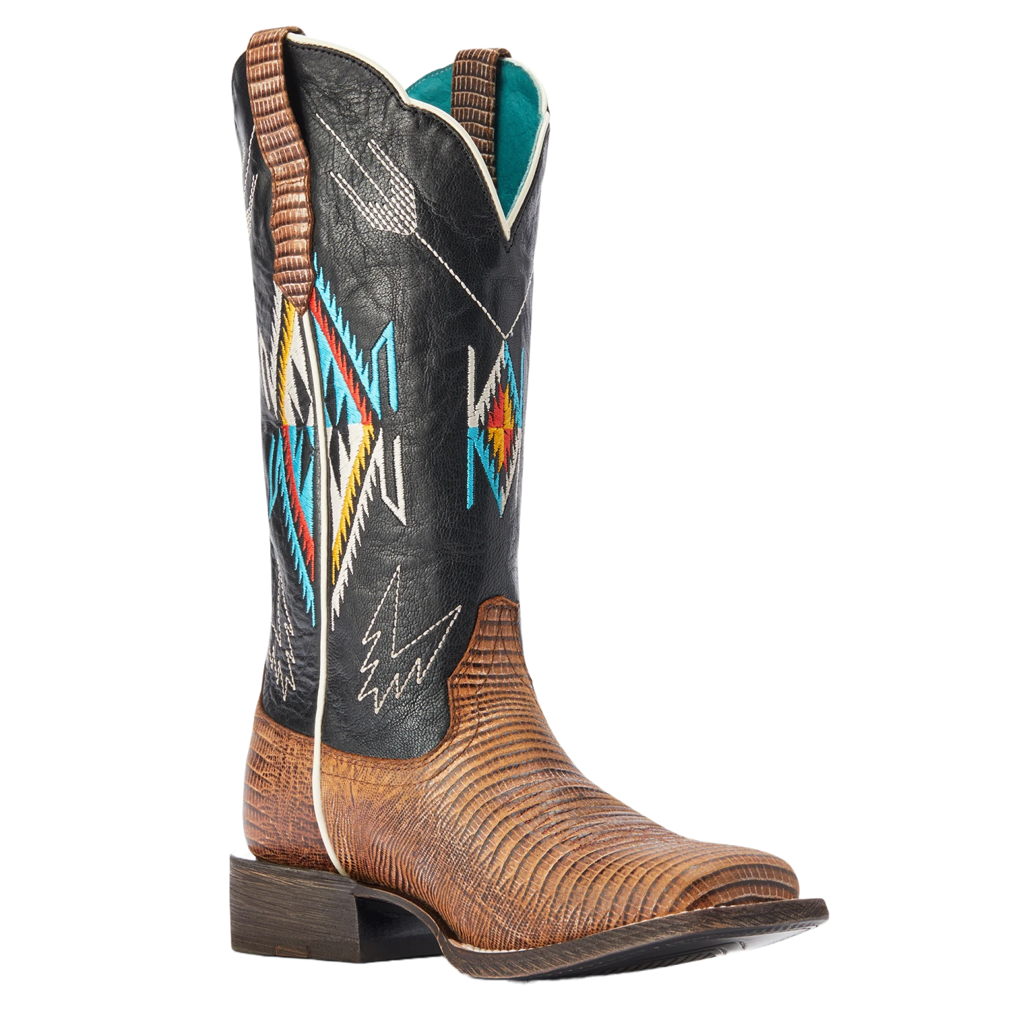 Ariat® Ladies Frontier Chimayo Kona Brown Western Boots 10042573 1 Ariat® Ladies Frontier Chimayo Kona Brown Western Boots 10042573