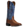 Ariat® Ladies Round Up Sassy Brown Wide Square Toe Boots 10040422