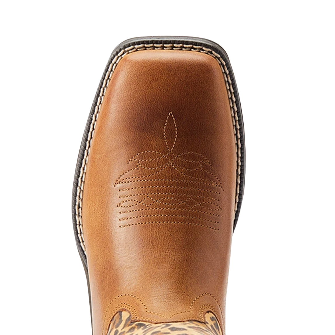 Ariat® Ladies Anthem Savanna Tortuga & Leopard Print Tan Boots 10044410 2 Ariat® Ladies Anthem Savanna Tortuga & Leopard Print Tan Boots 10044410 - Image 2