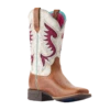 Ariat® Ladies Pinto VentTEK™ 360° Distressed White & Tan Boots 10044507