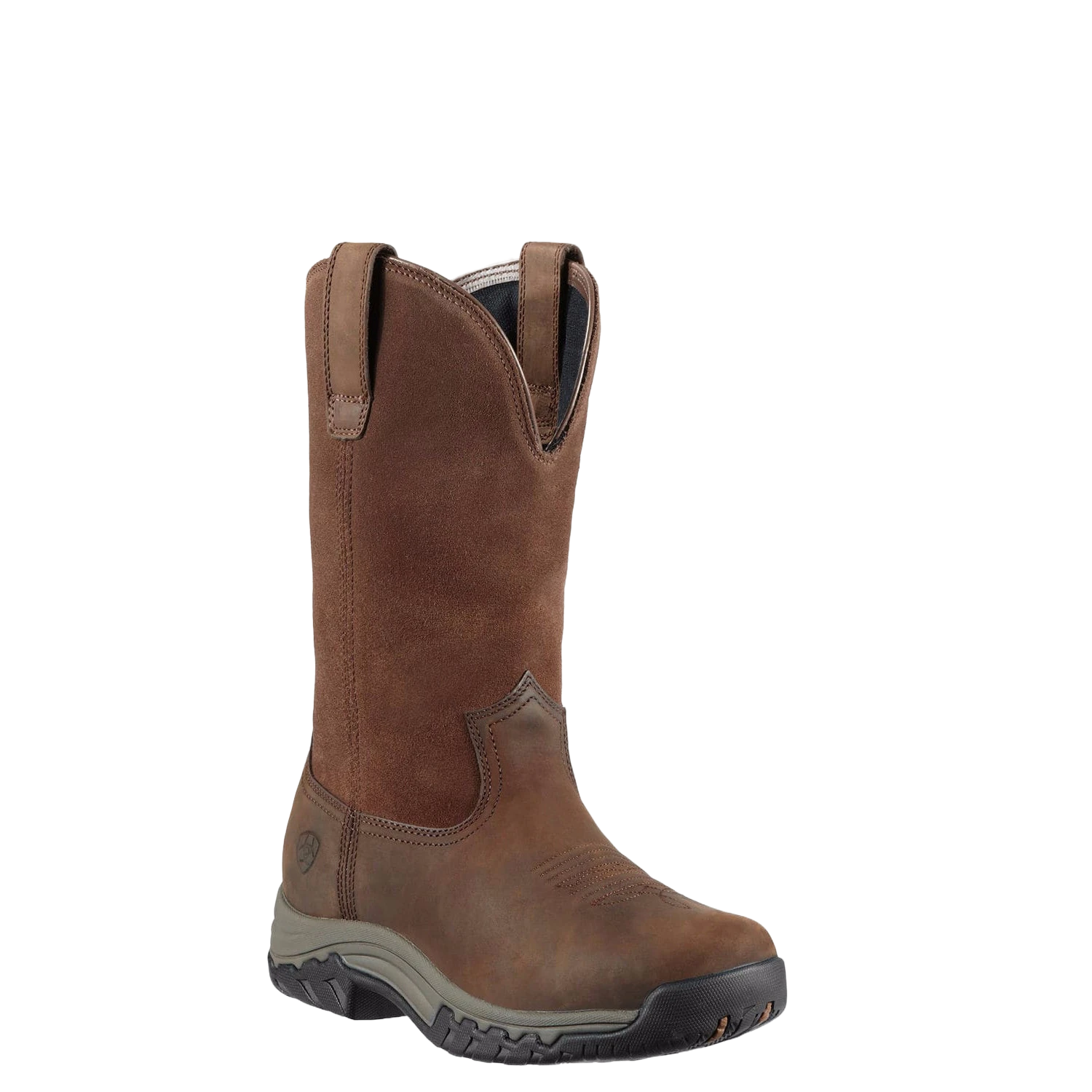 Ariat Ladies Terrain Pull-On H2O Brown Waterproof Boot 10011845 1 Ariat Ladies Terrain Pull-On H2O Brown Waterproof Boot 10011845