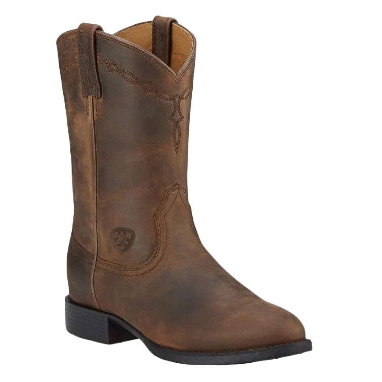 Ariat® Ladies Heritage Roper Distressed Brown Boot 10000797 1 Ariat® Ladies Heritage Roper Distressed Brown Boot 10000797
