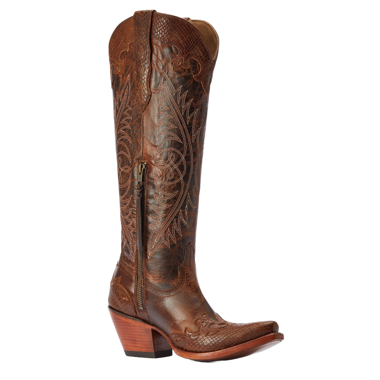 Ariat® Ladies Geneva StretchFit Rye Tall Western Boot 10042483 1 Ariat® Ladies Geneva StretchFit Rye Tall Western Boot 10042483