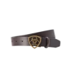 Ariat® 'The Shield' Buckle Cocoa Belt 10043948