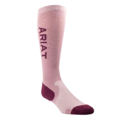Ariat® AriatTEK Mulberry And Nostaglia Rose Performance Socks 10041271