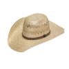 Ariat 10X Sisal Punchy Natural Straw Western Cowboy Hat A73162