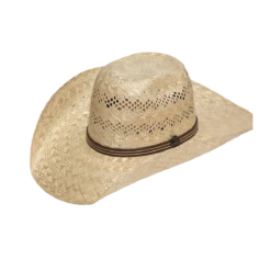 Ariat 10X Sisal Punchy Natural Straw Western Cowboy Hat A73162
