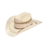 Ariat Bangora 2-Cord Tan Straw Western Hat A73124