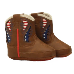 Ariat Infant Lil' Stompers George Brown Western Boot A442002802