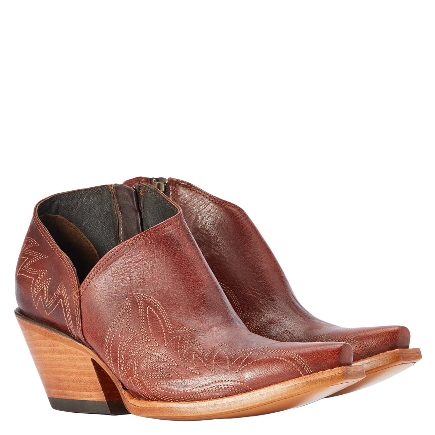 Ariat® Ladies Jolene Sedona Side Zip Western Booties 10042429 1 Ariat® Ladies Jolene Sedona Side Zip Western Booties 10042429
