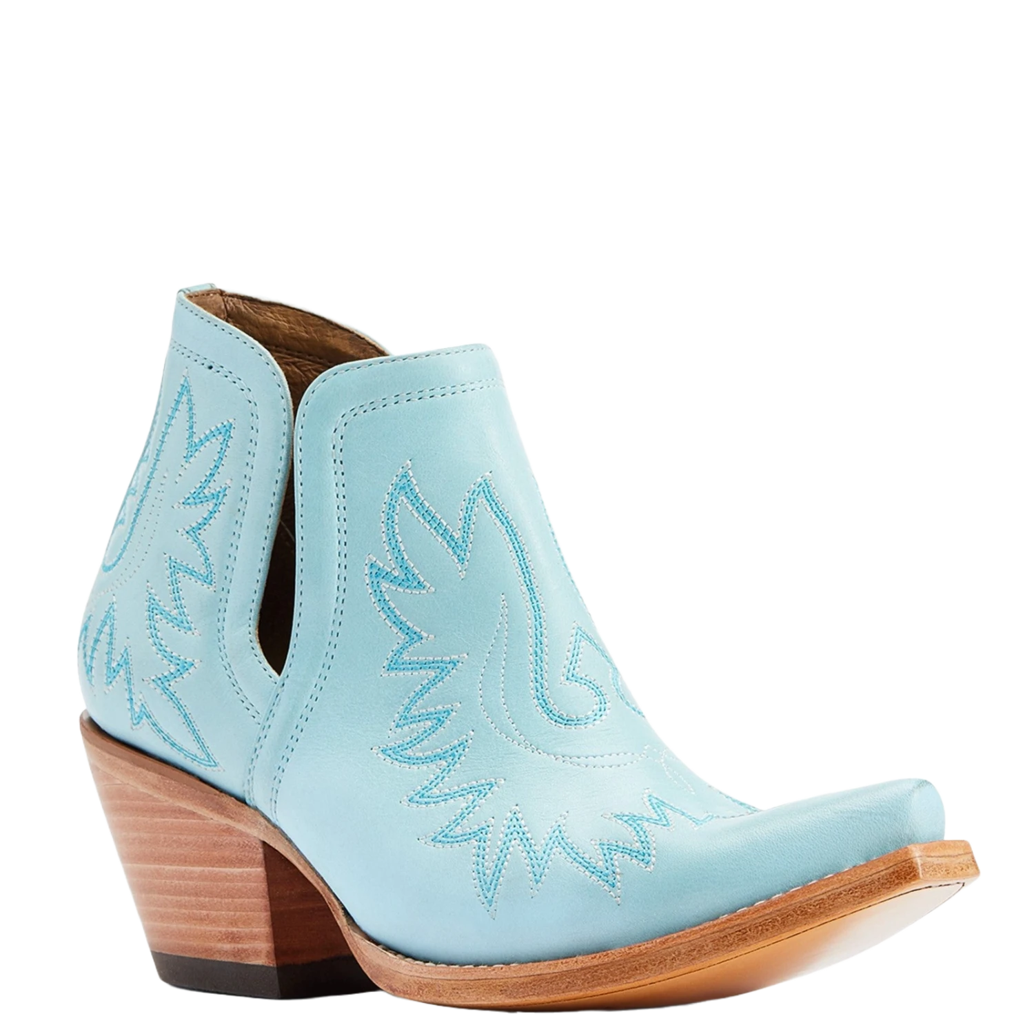 Ariat® Ladies Dixon Tiffany Blue Western Booties 10044482 1 Ariat® Ladies Dixon Tiffany Blue Western Booties 10044482