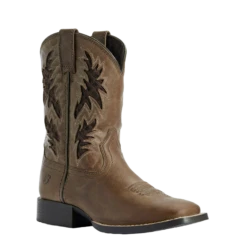 Ariat® Children's Homestead Brown Cowboy VentTEK™ Boots 10031488