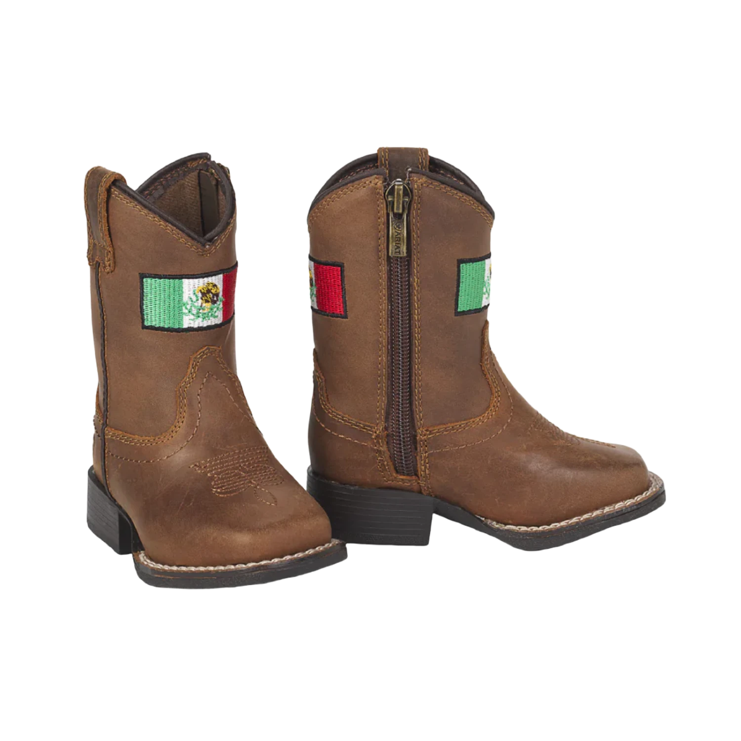 Ariat® Childrens Lil Stompers Mexico Western Cowboy Boots A441002602 1 Ariat® Childrens Lil Stompers Mexico Western Cowboy Boots A441002602